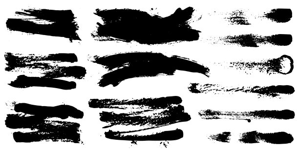 设置黑色墨渍图片下载