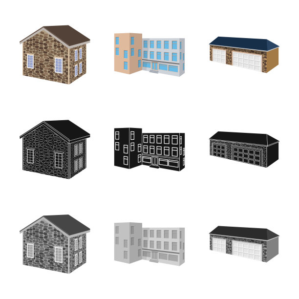 门面及房屋标志图片下载