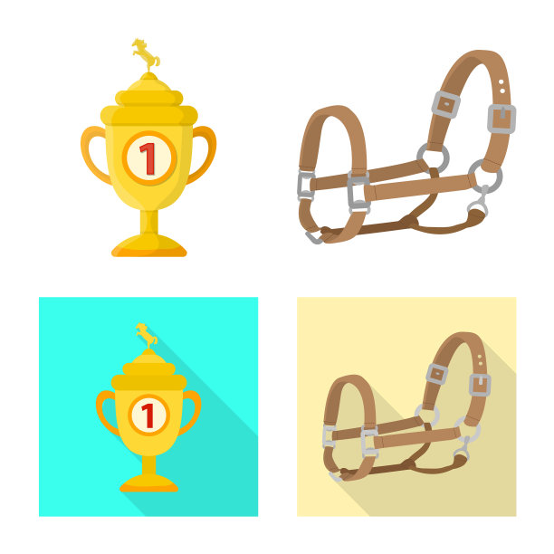 设计装备和骑行标志图片下载