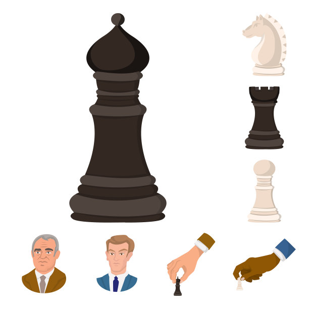 国际象棋和游戏标志图片下载
