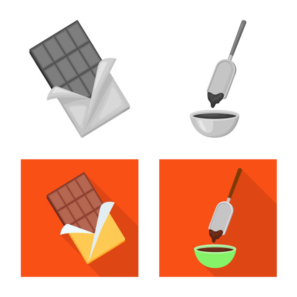 食物和美味的象征集图片下载