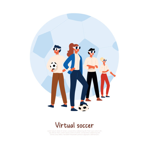 戴着虚拟现实头盔的足球运动员是男性图片下载