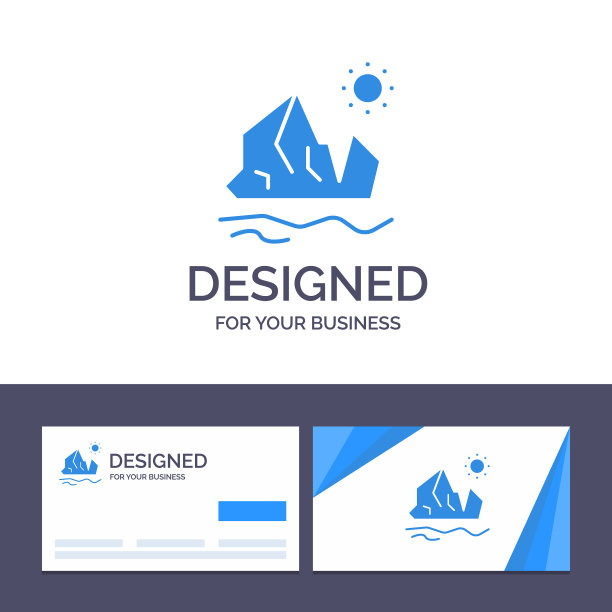 创意名片和标志模板生态图片下载