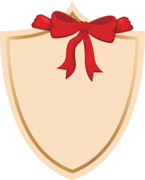 优雅的框架与丝带孤立的图标图片下载