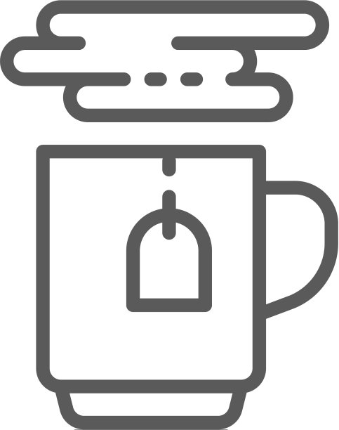 杯热茶线图标图片下载
