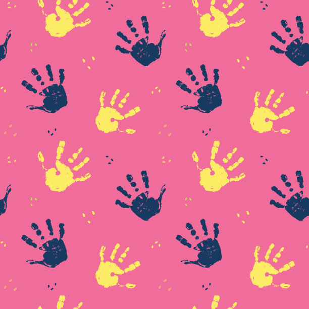 手工邮票无缝图案油漆染色背景图片下载