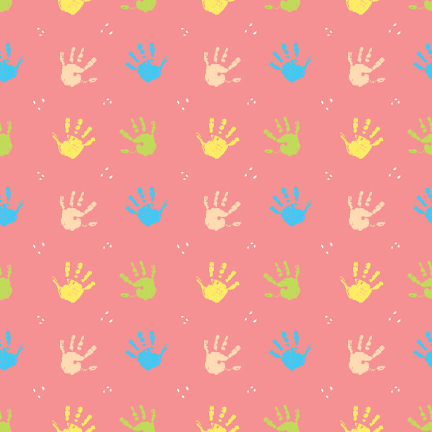 手工邮票无缝图案油漆染色背景图片下载