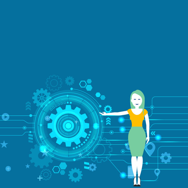 女人站着手臂伸出展示seo图片下载