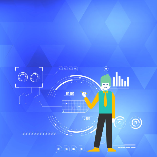 拿着笔站着的人指着图表图片下载