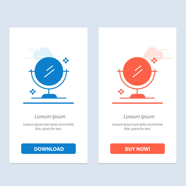 镜像清洗干净，蓝色和红色下载和图片下载