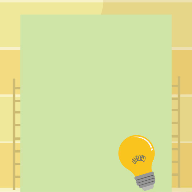 灯泡的想法与灯丝在空白颜色的顶部图标图片下载