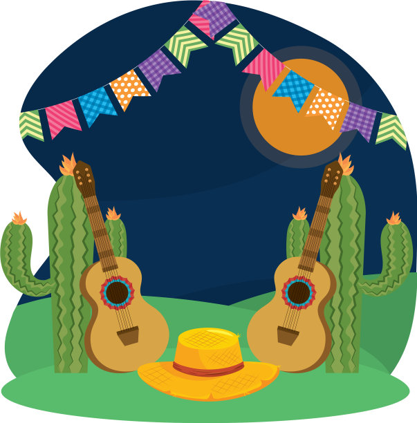 junina卡通派对图片下载