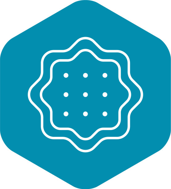 糖饼干图标轮廓风格图片下载