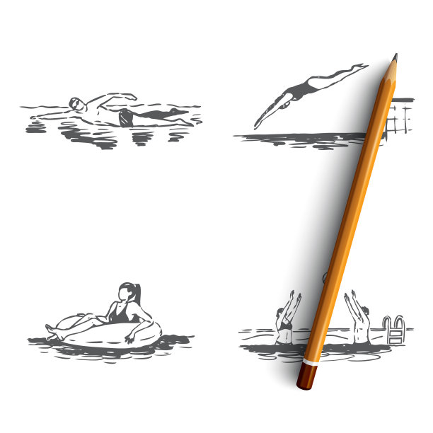 游泳池-游泳跳水水图片下载