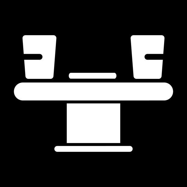 桌子和杯子，咖啡馆，餐厅标志图片下载