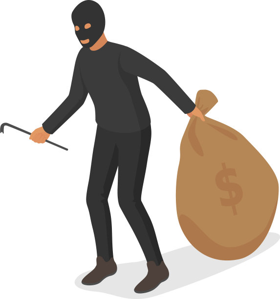 人们金钱财富犯罪小偷黑客图片下载