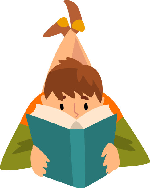 年轻人躺在床上看书图片下载