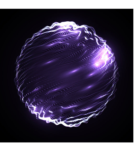 摘要数字球三维球网格图片下载