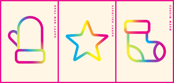 寒假贺卡图片下载