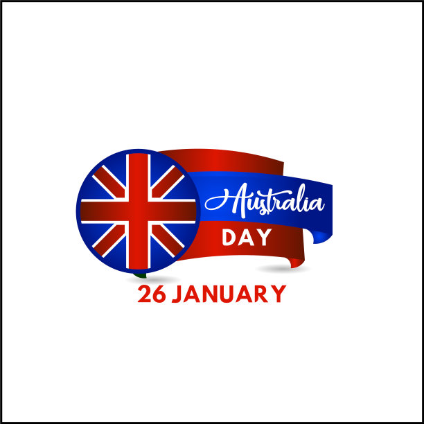 快乐澳大利亚日模板设计图片下载