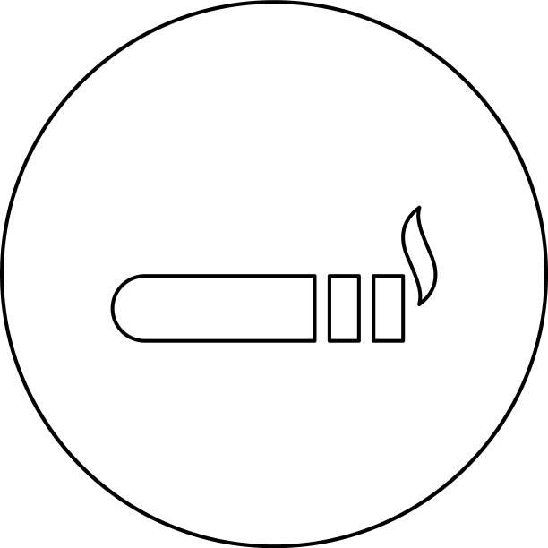 雪茄与烟雾豪华哈瓦那雪茄吸烟图片下载