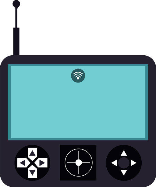 无人机遥控卡通图片下载