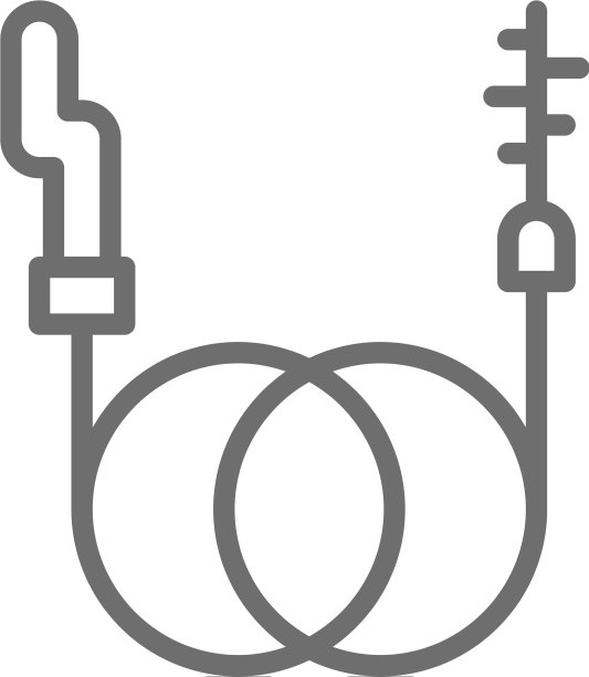 管道疏通器线条图标图片下载