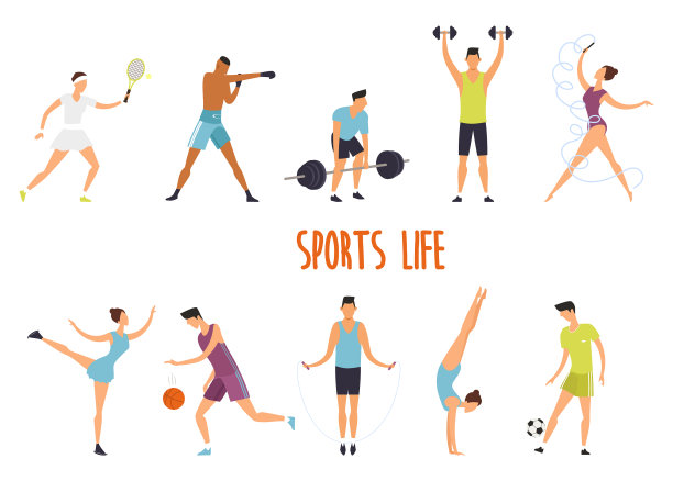 让单独的女人和男人进行体育锻炼图片下载