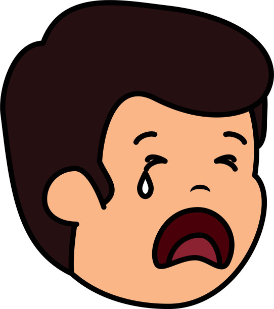 少年伤心人哭性格图片下载