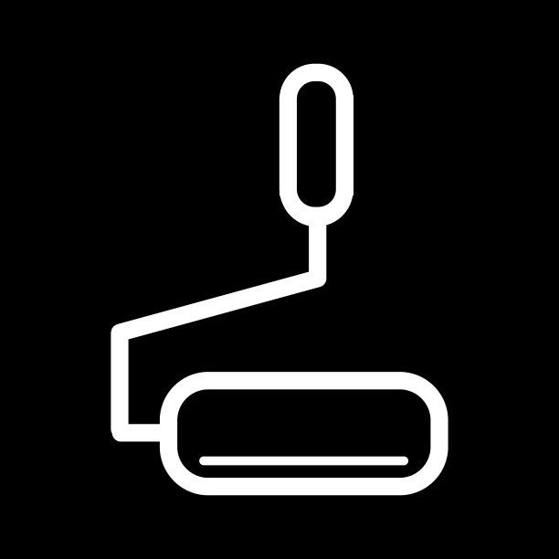 表麦克风图标黑白图片下载