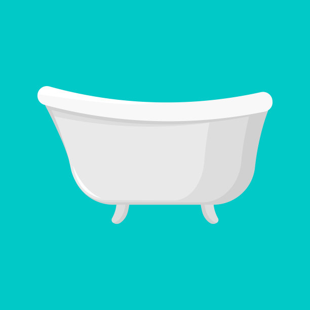 浴室卡通图标图片下载