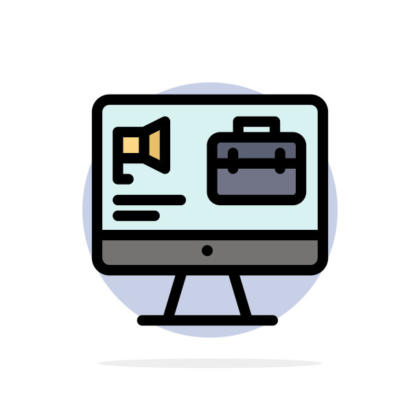 电脑包喇叭工作抽象圆图片下载