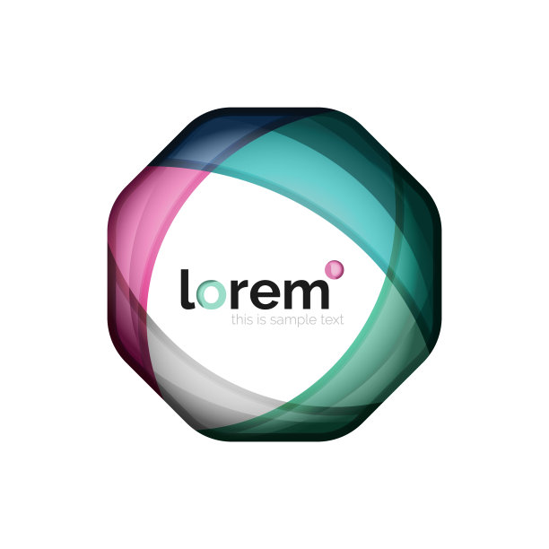 几何标志设计理念融合现代图片下载