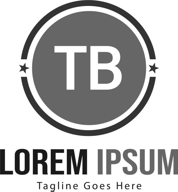 TB首字母现代框架标志模板图片下载