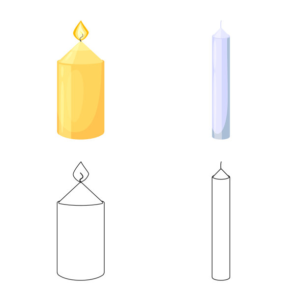 孤立对象松弛和火焰图标图片下载