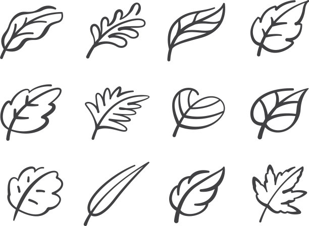 叶子图标设置图片下载