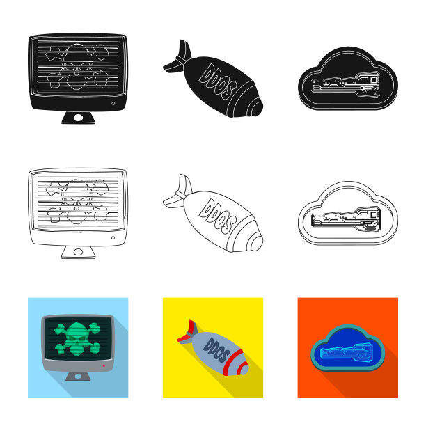 病毒和安全符号图片下载