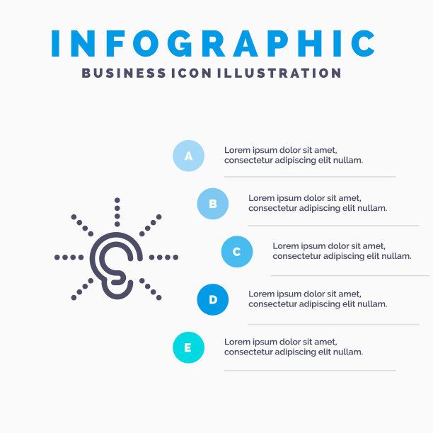 意识耳朵听听听线图标用图片下载