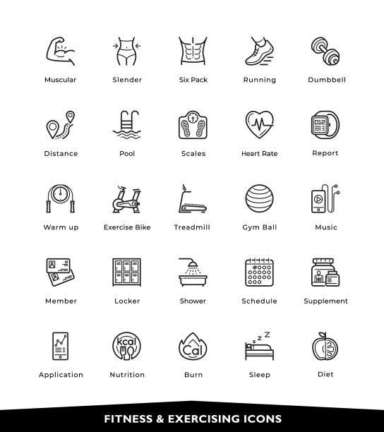 健身的图标图片下载