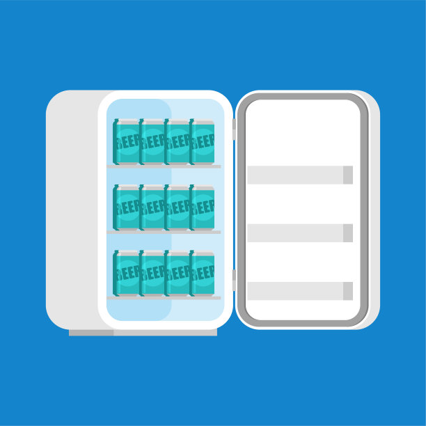 冰箱里的啤酒有很多酒精图片下载