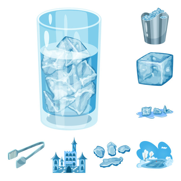 霜和水的象征设置图片下载