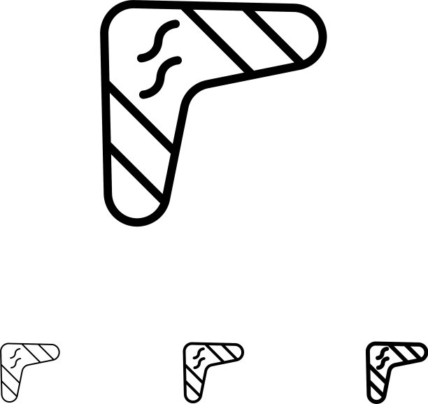 澳大利亚回旋镖土著旅游图片下载