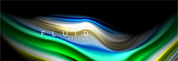 摘要波浪线水三维背景波图片下载