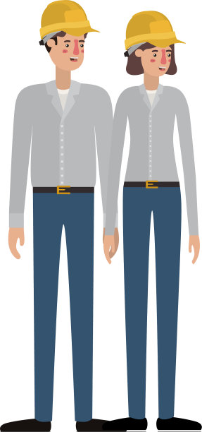 夫妻建设者角色图片下载