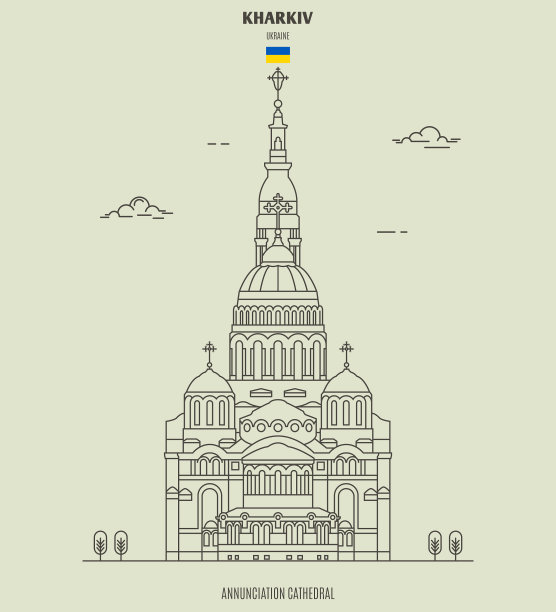 哈尔科夫的报喜大教堂图片下载