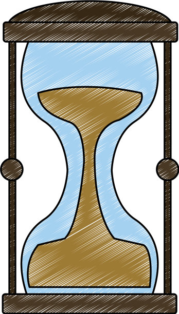 沙漏古董符号潦草图片下载
