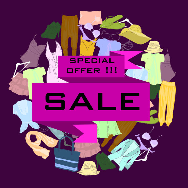 画集夏装为女性的自然服饰图片下载