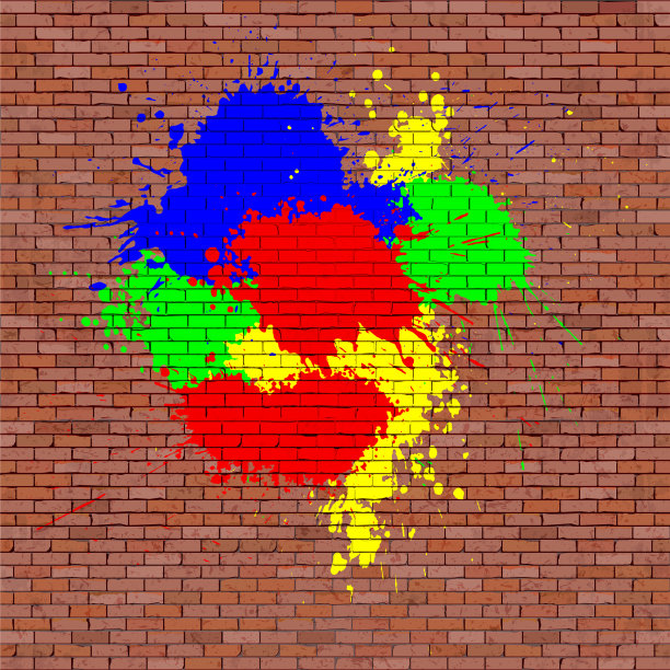 红砖砖墙图片下载