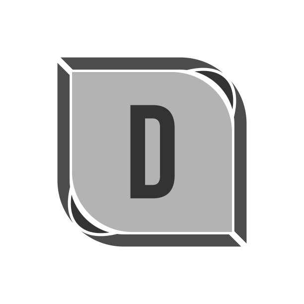字母D标志模板设计图片下载