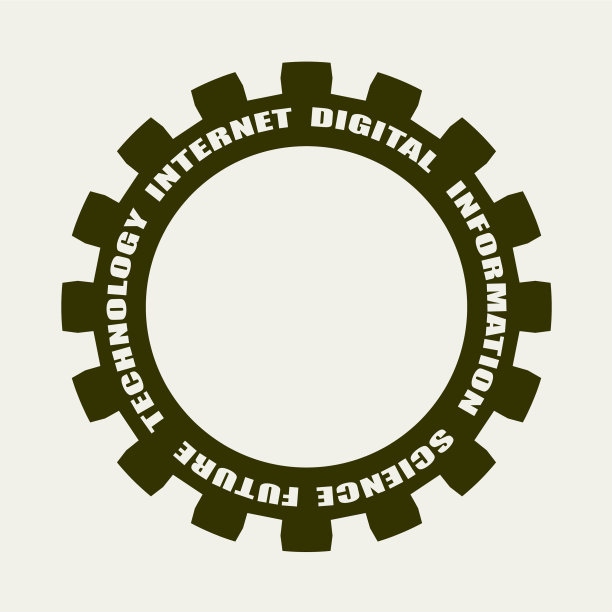 文本上的齿轮图片下载